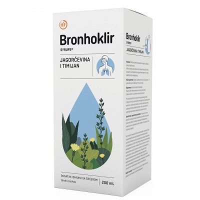 Bronhoklir jagorčevina i timijan