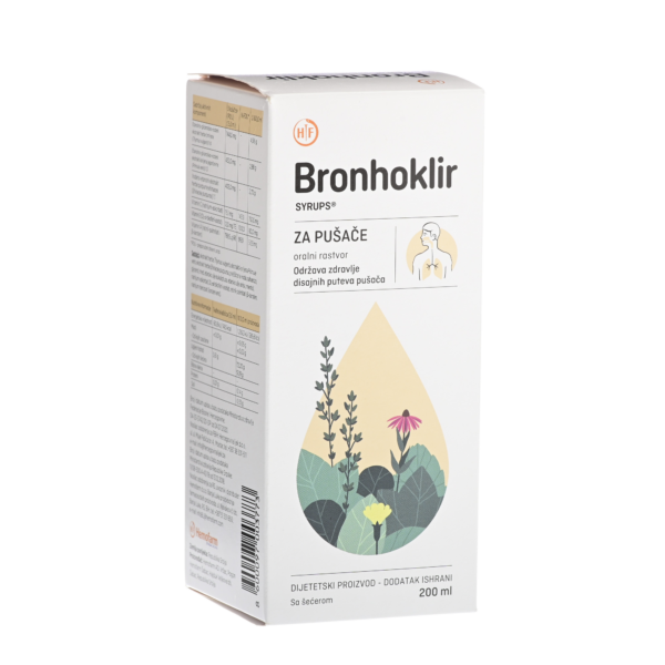 Bronhoklir sirup za pušače